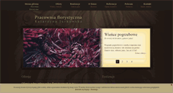 Desktop Screenshot of pracownia-florystyczna.pl